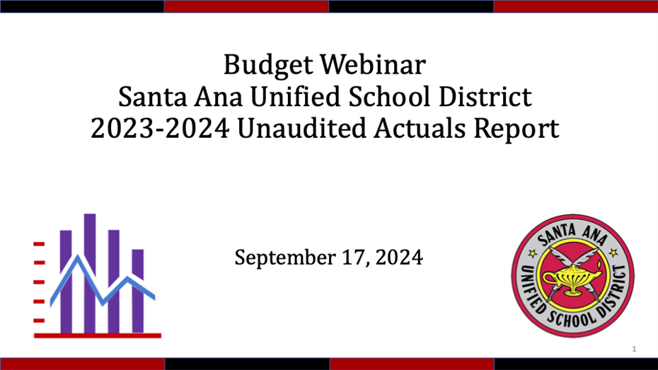 2023-24 Unaudited Actuals Report - Budget Webinar